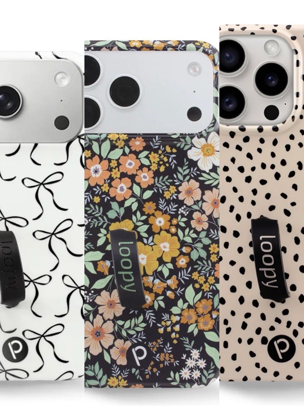 Loopy Case x3 - iPhone 16 Pro Cell Phone Case Cover w/ strap
